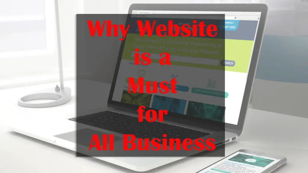 Why Website is a Must for All Business