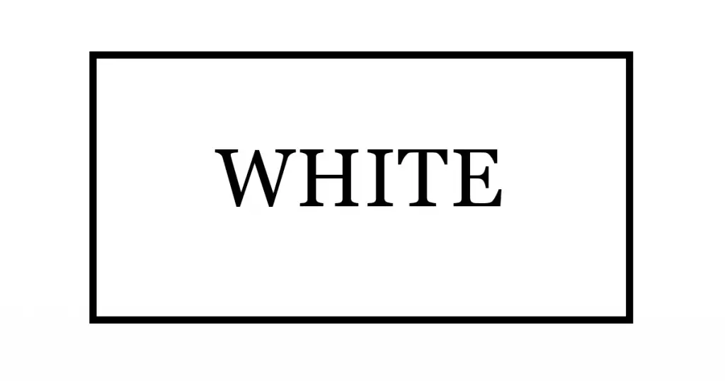 white color