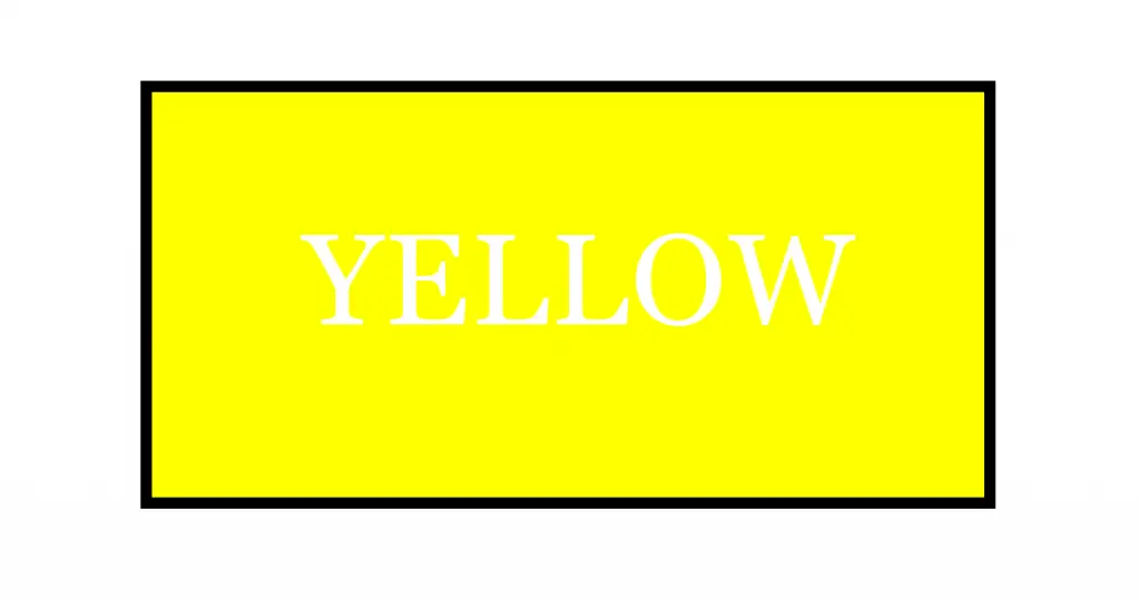 yellow color