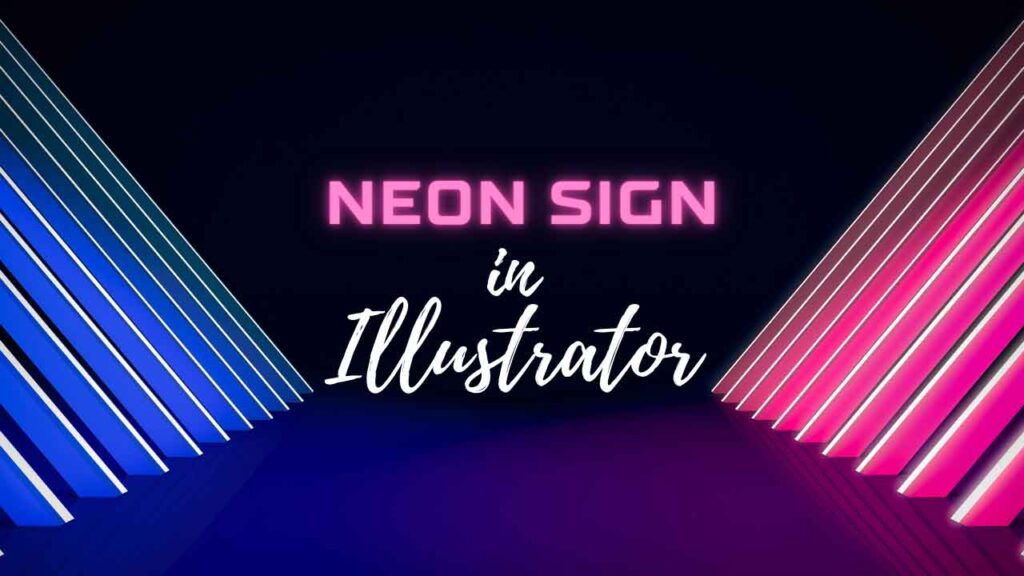 how to make a neon effect in illustrator