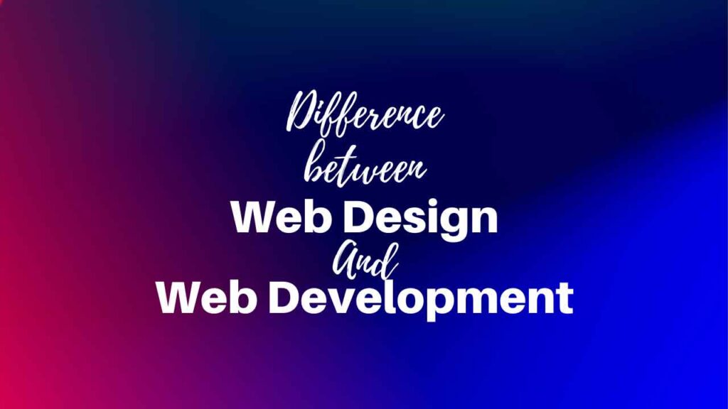 The difference between web design and web development is somewhat blurred and people often get confused between the two. As "web design" has become an umbrella term and the concept of design and development falls under it. It is important for the people to be aware that a successful website requires excellent design and development. Studies show that website visitors make a judgment in just a few seconds. Therefore, good web design will make the site attractive and easy to use, and good web development will provide it with interesting features and functions. All of this contibutes toward a great user experience and compel the users to visit again. So, let's take a look at what is difference between web design and development? What is difference between Web Design and Web Development Concept: Web Design Web design determines the look and feel of a web page and website. The main focus of web design revovles around the aesthetics. It includes the layout, logo design, navigation, graphic design and color palette of the website. Web design has more to do with look, feel and user experience of the website than functions. Main task for a web designer will be to make a website which is user-friendly and fit the purpose for which it was designed. Web Development In contrast, web development is all about the internal characterstics, functionality and features of a website. The main focus of web development is programming of the "back end" of a website. It envolves the covering of functions such as content management systems, registration, e-commerce and other applications. Web development is responsible for making it possible for visitors to a website to interact with it. Skills: At this point for web design graphic deisgn is of great importance. It is initially the graphic design that presents the web page, because it depends on it if it can capture the attention of those who visit the website. As for web development, it refers to the correct use of the different programming and development tools, especially to establish solutions when a problem arises with site. In general, it is not usually the same professionals who do the both tasks, that is, designing and developing the website, or at least that would be ideal. They are totally complementary but very different. To explain in simple words, the designer develops an idea into a design and the developer takes the design and transforms it into a functional website. Tools: Among the most used tools for web design are Adobe PhotoShop, and Adobe Dreamweaver, as well as color theory, typography among others. As for web developing, programming the most used are ASP, JavaScript, SML and SQL, but due to new programming requirements new programming tools are being developed. It is important to note that some tools are used by both designers and developers in HTML and CSS formats. Differences: Sometimes it is difficult to differentiate one concept with another especially if we speak from the perspective of the digital era, so currently there is confusion between two concepts such as web design and web development and although some people think they are the same, but deep down they are not, and especially it is a problem when customers who request one of these services, so here we present each of their differences framed in different points of view. Difference between Web Design and Web Development Web design creates the aesthetic appearance, the range of colors of the website and without development it would be totally static. Whereas, web development makes that appearance fulfill the functions for which it was created. For example, if the designed website is an ecommerce, you can see the items, you can buy and pay.Web design takes into account the usability of the site, the spaces, that the site "breathes", that the reading is comfortable and that the user experience is pleasant. Whereas, web development, however, aims to serve the user what he is demanding. Whether it is a home page where the latest entries are collected, a search result, or a category archive.Web development takes care of the functionalities required by the purpose for which the website was created. Points to Remember: The design is the first thing a client wants to see when they place an order, how they are made. It can be something inconsequential, for the most part, they just want it to work and deliver.For a user to stay on a website, the design has to be eye catching, attractive and above all easy to navigate. But the site must be fast and work properly, this will make the visitor stay longer on that website. A nice design is useless if it takes a long time to load or is poorly programmed.It is very important that design and web development are integrated and go hand in hand to achieve a good user experience. The professionals of both fields must work for a single purpose, that the visitor to the website wants to visit it again. Which is more important, web design or web development? It depends, since each web project has its own specifications, the requirements for Web Design and Web Development will vary accordingly. It is possible that, for a corporate website, oriented only to the presentation of services, we do not require a high level of web development and focus much of the efforts on its design. On the contrary, in a multinational online store coordinated with a complex stock system, web development will be key to incorporate all the necessary functionalities for its proper functioning. Conclusion In simple words, the design is the outside, the drawing of the tailored suit, and the development is the inside, the fabric, the cut, the stitches, the finishing, the hems, the buttons, etc. A good web designer should have a skill with graphic design and a good knowledge of marketing. He or she will know how to attract the attention of visitors to a website and encourage them to explore it. A good web developer should have excellent programming skills, finding the solutions that give functionality to a website. However, for a website to meet the requirements that people want, it must have both good designers and experienced developers. So that concludes this article and hopefully you got answer to the question what is difference between web design and web development.