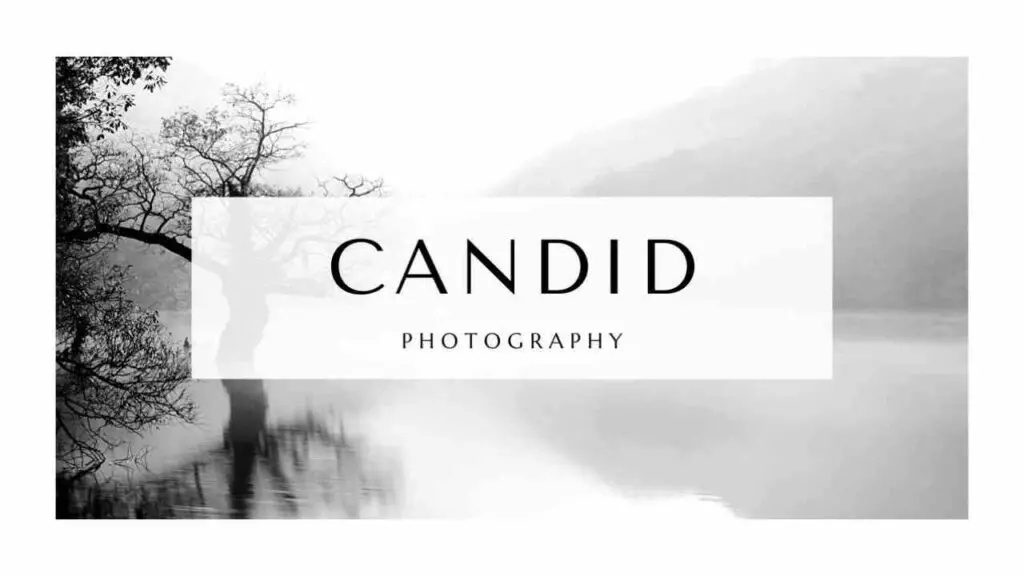 What does Candid Photography mean