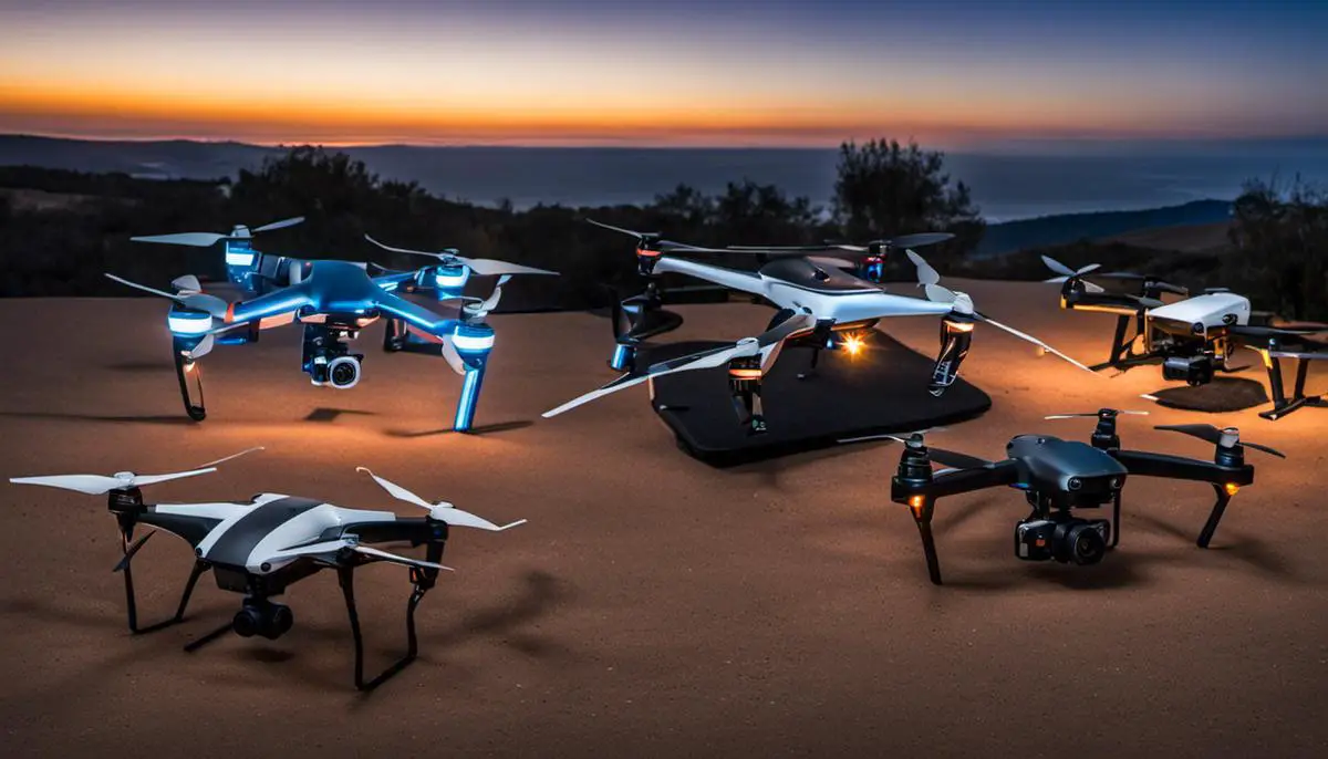 best drone for night photography